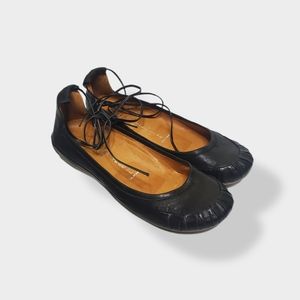 Jeffrey Campbell Ibiza Gimme Flats Ankle Wrap 8.5